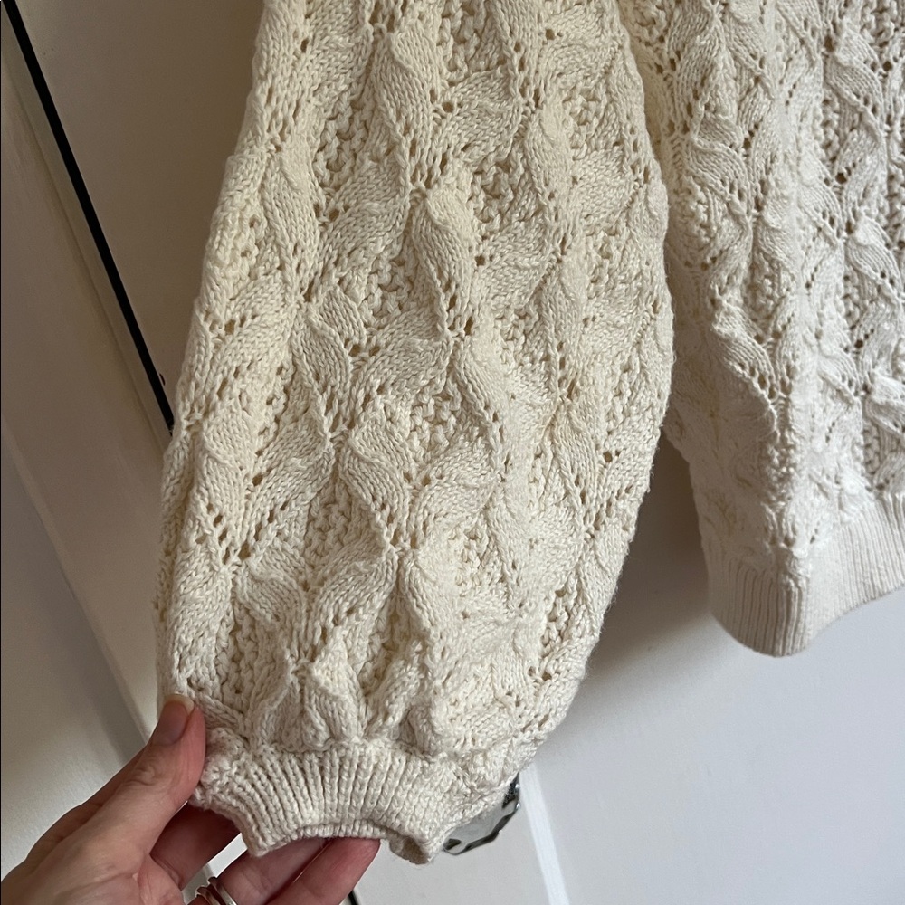 Sezane Anahi Cardigan XS Like New - Picture 6 of 9
